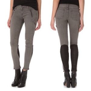 Rag& Bone gray & black Jeans